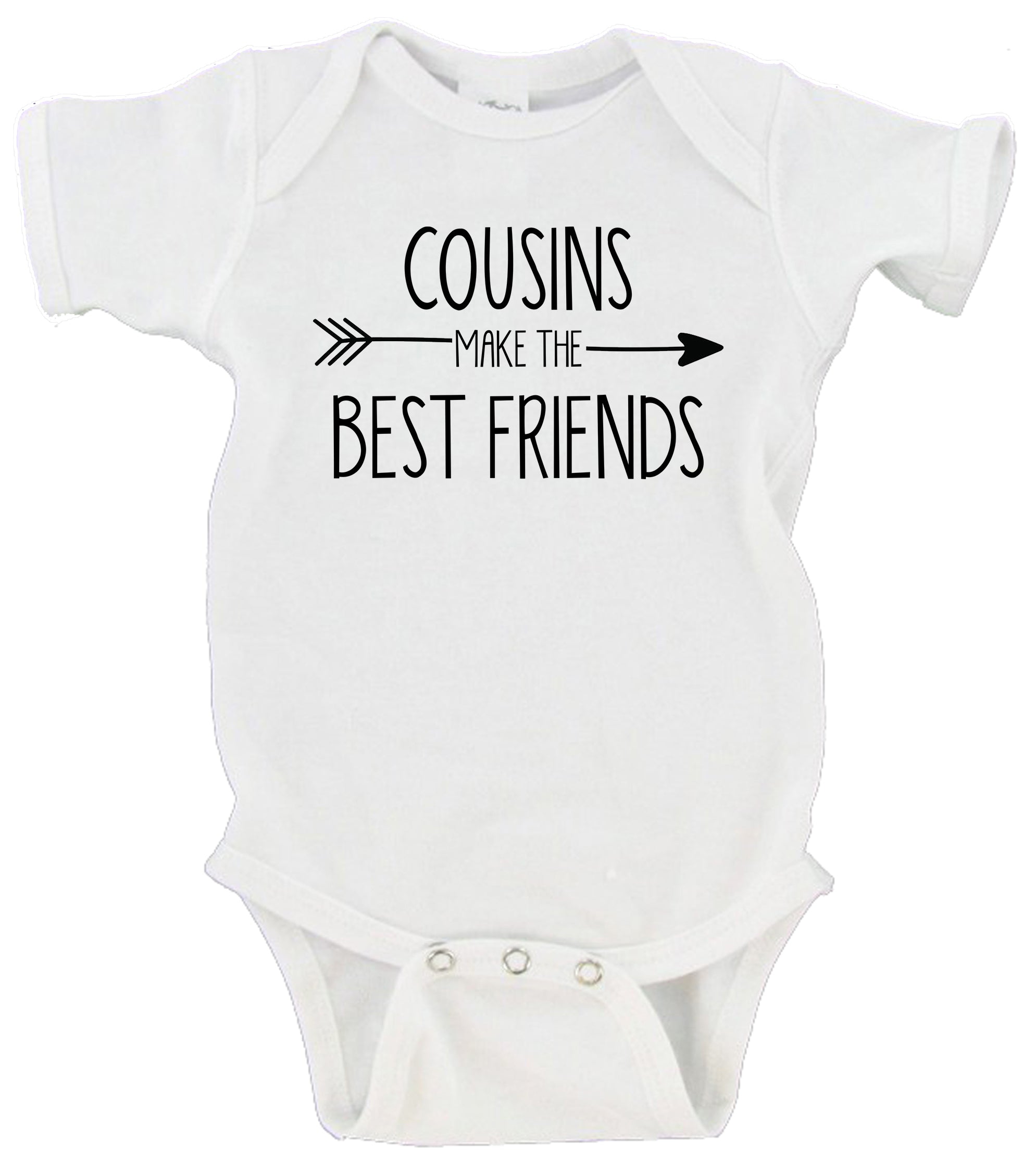 Cousins Make The Best Friends Baby Bodysuit Bestie Onesie